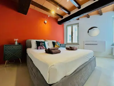 Letto o letti in una camera di New Street House