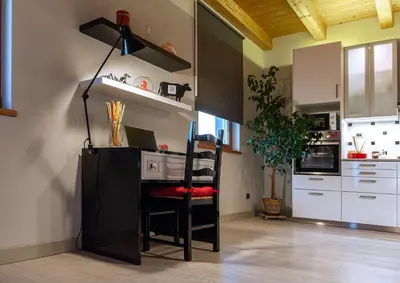 Cucina o angolo cottura di Appartamento incantevole con parcheggio privato