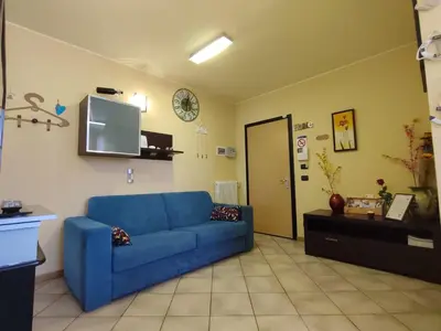 Area soggiorno di Residenza tra Parma e Fiere