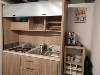 Cucina o angolo cottura di L'angolo nascosto