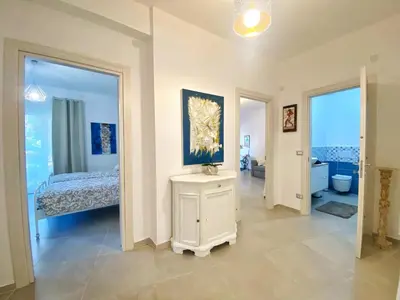 Letto o letti in una camera di COMFORTABLE SEA HOLIDAYS AND WALKS