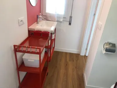 Letto o letti in una camera di Bilocale Raggio di Sole a Rapallo