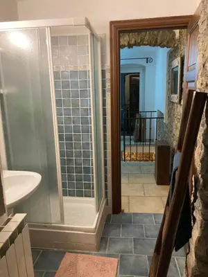 Bagno di La Casa Rossa Arcola Con Vista