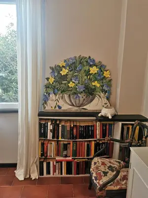 Biblioteca nell'appartamento