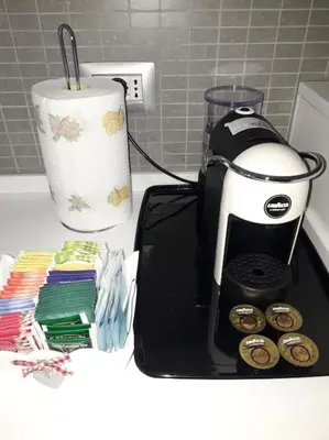 Set per la preparazione di tè e caffè presso Appartamento Il Giardinetto Reggio Emilia