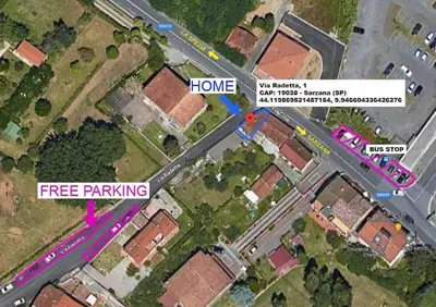 Il quartiere o una zona nella vicinanze della casa vacanze