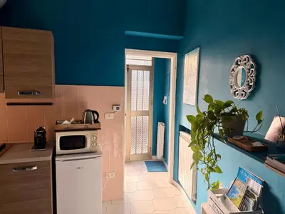 Cucina o angolo cottura di La casetta di Andreina