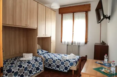 Letto o letti in una camera di Guest House Via Emilia