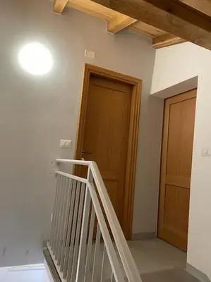 Planimetria di Alloggio con camino nel borgo del castello
