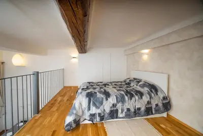 Letto o letti in una camera di Solmi Home