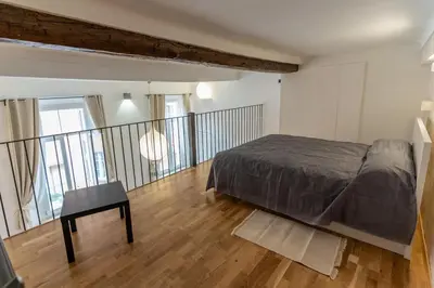 Letto o letti in una camera di Solmi Home