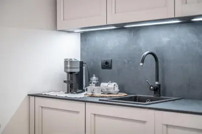 Cucina o angolo cottura di Emilia Suite Palace