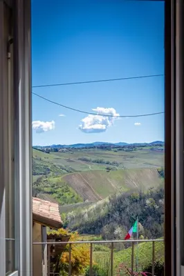 Paesaggio naturale nelle vicinanze del bed & breakfast