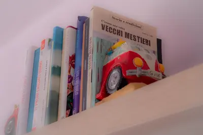 Biblioteca nel bed & breakfast