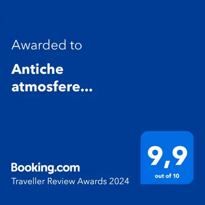 Certificato, attestato, insegna o altro documento esposto da Antiche atmosfere...
