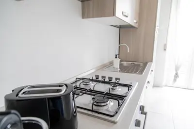Cucina o angolo cottura di Tre Re - Spazioso appartamento con parcheggio