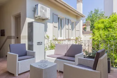 Balcone o terrazza di Center Rooms