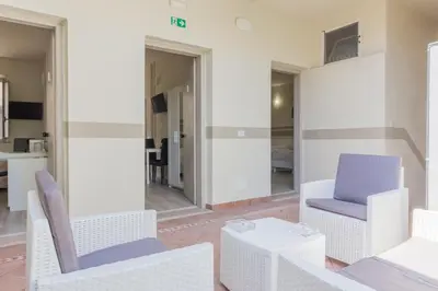Area soggiorno di Center Rooms
