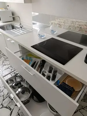 Cucina o angolo cottura di La perla