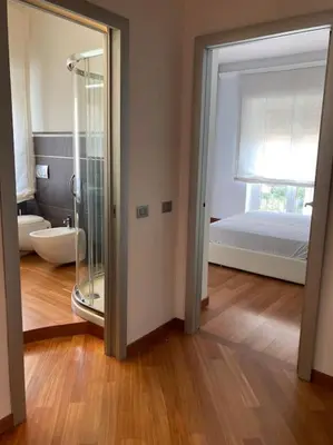 Letto o letti in una camera di Almacasa a modern Homeholiday