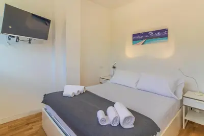 Letto o letti in una camera di Feddy's House Sestri Levante