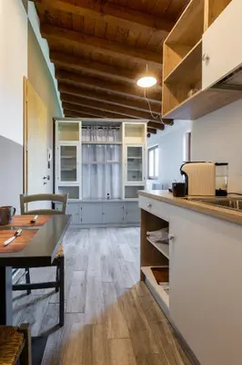 Cucina o angolo cottura di Angolo Nascosto Apartments