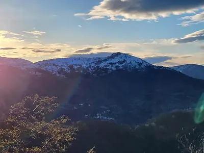 Paesaggio naturale nelle vicinanze dell'affittacamere