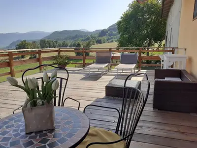 Paesaggio naturale nelle vicinanze del bed & breakfast