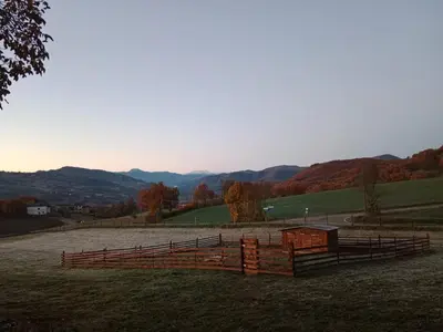Paesaggio naturale nelle vicinanze del bed & breakfast