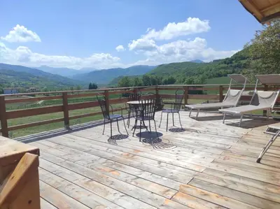 Paesaggio naturale nelle vicinanze del bed & breakfast