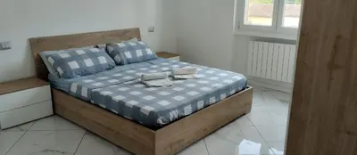 Letto o letti in una camera di Ritiro sul fiume Mantova, Cremona Circuit